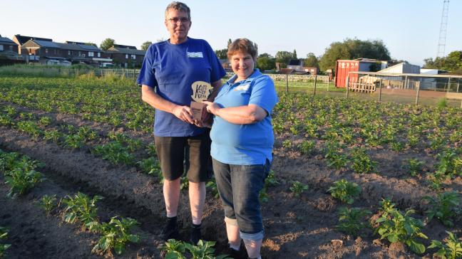 Voor de provincie Antwerpen werd dit jaar Linda Van Dessel Korte Keten Kop 2021. Zij baat samen met haar man Raf Storms het tuinbouwbedrijf met hoevewinkel Recht van ’t Veld uit.