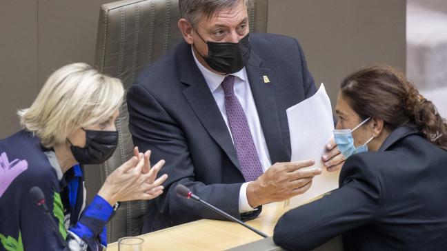 De wolf is vaak inzet van debat in commissies of in de plenaire zitting in het Vlaams parlement.