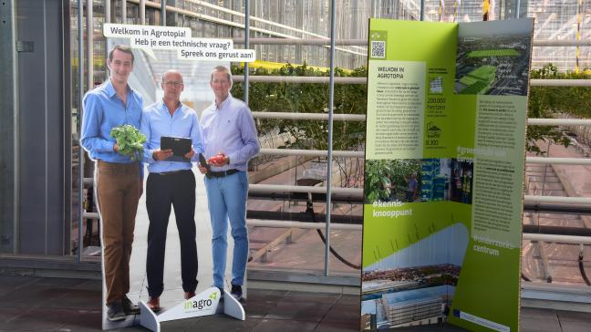 Agrotopia in Roeselare werd recent geopend en focust volop op glastuinbouw en stadslandbouw.