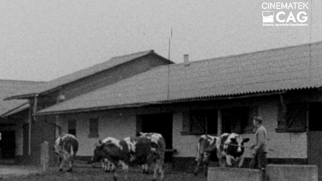 Het leven zoals het vroeger was op de boerderij. Uit het Magazine van de Belgische Landbouw - I’ (1958).