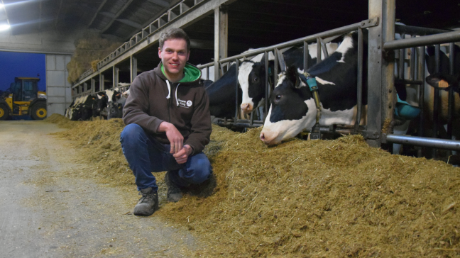 Maarten Moermans behoort tot de jonge garde landbouwers die door het stikstofakkoord hun toekomst onzeker zien.