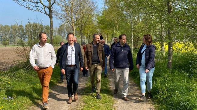 De wandelroute van 7,7 km werd op 23 april feestelijk ingehuldigd.