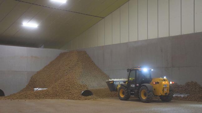 Begin april lag er zo’n 1,6 miljoen ton aardappelen in stock.