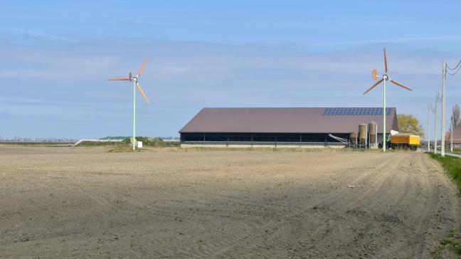 Zonnepanelen komen niet in aanmerking voor de huidige VLIF-steun, kleine en middelgrote windturbines wel.