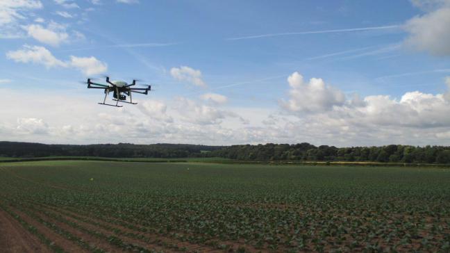 De mogelijkheden om via drones opbrengst- en taakkaarten te maken, lokte veel agroconsultant naar het Inno-Veg-slotevent.