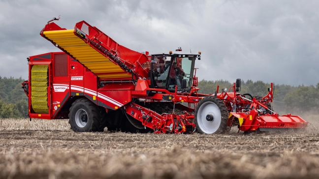 Grimme vernieuwt de Varitron 470 voor het rooiseizoen 2023.