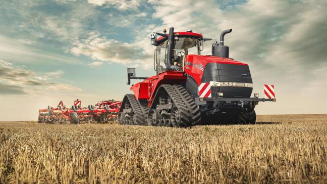 Dankzij de AFS Connect-versie kan de Case IH Quadtrac volledig vanop afstand opgevolgd worden.