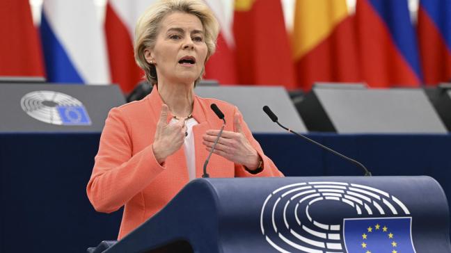 Commissievoorzitter Ursula von der Leyen maakt 100 miljoen euro vrij om de Oost-Europese landbouwers te helpen.