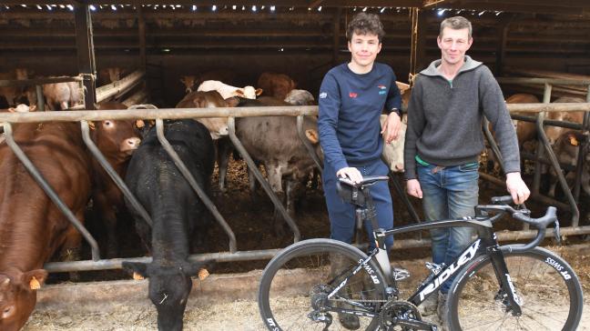 Bij defamilie De Lie wordt de passie voor het fietsen en de veehouderij gedeeld.