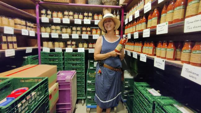 Vandaag brengt Heike ongeveer 140 artikelen op de markt.