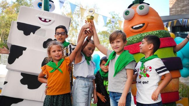 Uiteindelijk moesten de Melkmeesters en de Bessenbende de duimen leggen voor de Broccolibrigade.
