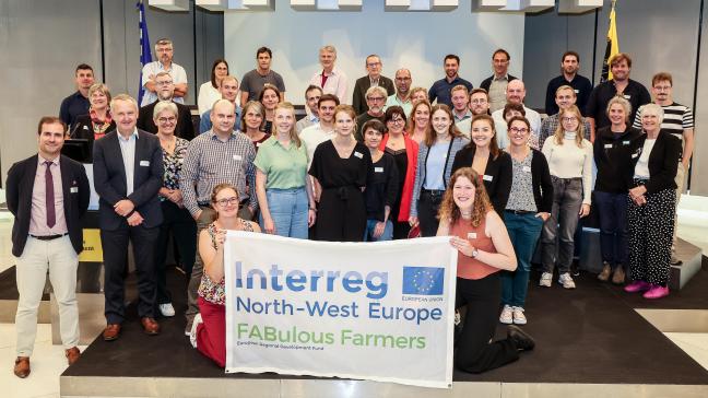 Binnen het Interreg NWE-project FABulous Farmers werkten landbouwers aan het verhogen van de functionele agrobiodiversiteit.