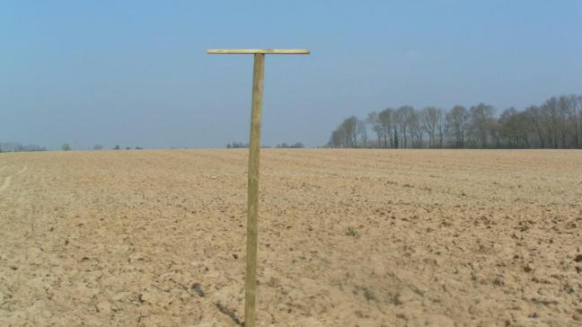 De zitstokmoet horizontaal, goed verankerd en slipvrij zijn (ruwhout).