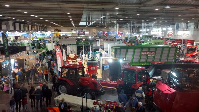 Agribex 2023 telt zo’n 280 exposanten. Ze vullen8 hallen en de Patio van Brussels Expo.