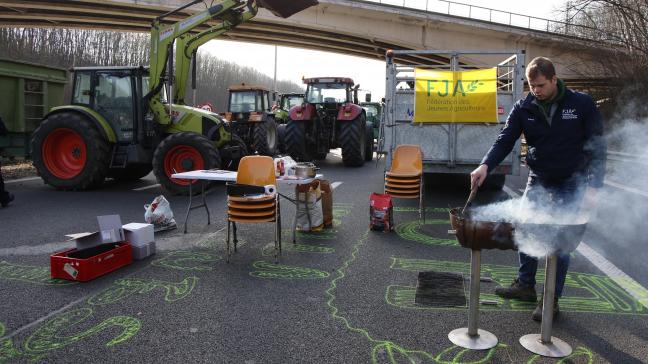 De agrovoedingssector staat achter de acties van de landbouwers.