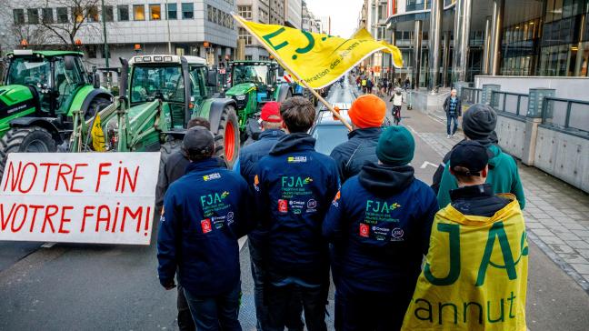 Florian Poncelet,voorzitter van de Franstalige federatie voor jonge landbouwers FJA, hoopt respons te krijgen met dergelijke mobilisatie.