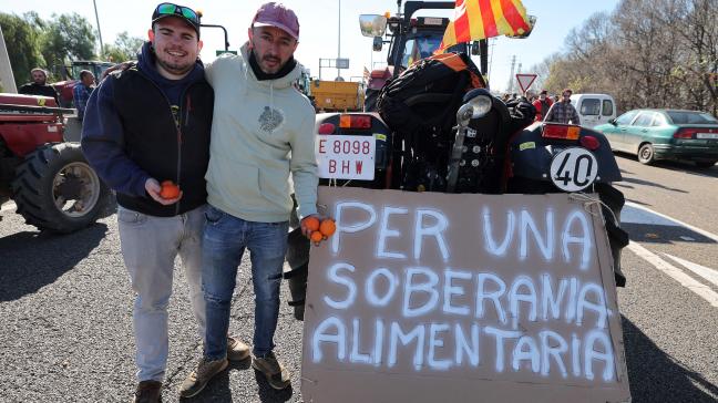 Spaanse boeren pleiten voor voedselonafhankelijkheid.