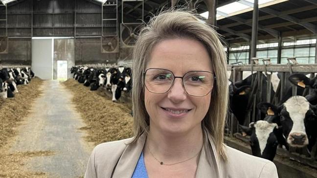 Leen Schrevens geeft aan dat de gemeente Glabbeek landbouweducatie gaat invoeren in haar scholen.