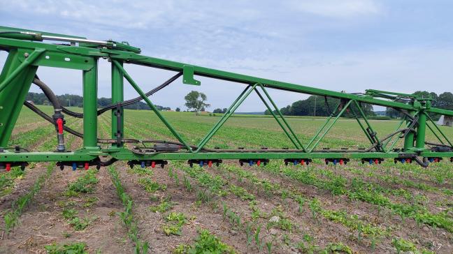 Binnen het Optispray-project werden de prestaties van spleetdoppen onderzocht.