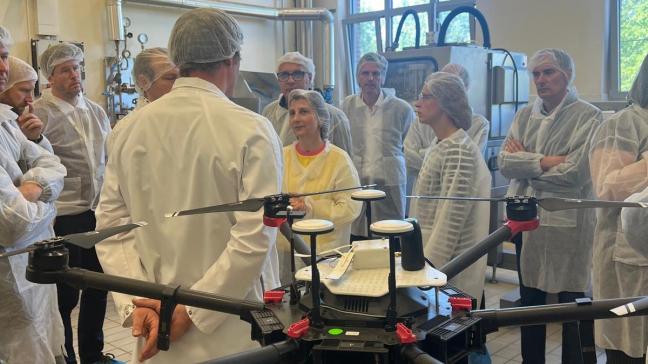 Vertegenwoordigers van 21 Europese voedselagentschappen brachten op 7 juni een bezoek aan het Instituut voor Landbouw-, Visserij- en Voedingsonderzoek (ILVO) in Melle.