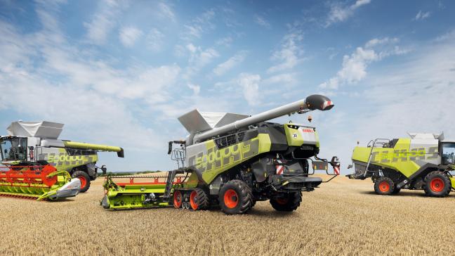 Ter gelegenheid van meer dan 500.000 geproduceerde maaidorsers brengt Claas enkele verjaardagsmodellen in een speciaal ontwerp uit.