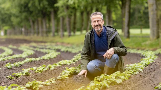 Bart Naeyaert, gedeputeerde van Landbouw van de provincie West-Vlaanderen.