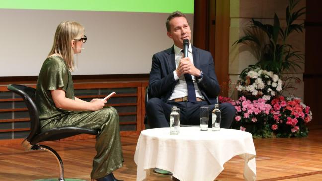 Tijdens de Nazomerontmoeting ging minister Brouns in op zijn reeds opgedane ervaringen en op zijn toekomstige beleid.