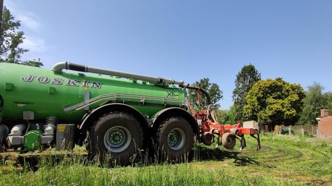 De druk van de dierlijke mestproductie daalt, voornamelijk gedreven door de afname van het aantal varkens.