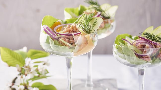 Garnalencocktail met appel en selderij 01
