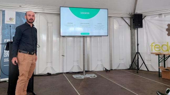 Hans Verstreken, coördinator federatiewerking,  analyseerde de markt van tuinmachines in België