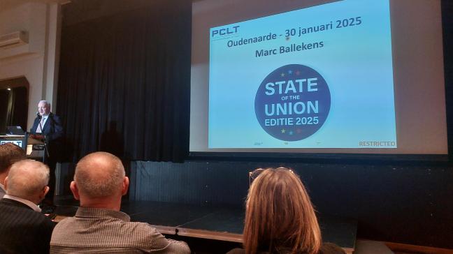 Marc Ballekens bracht heel wat info tijdens de State of the Union.