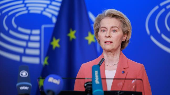 Commissievoorzitter Ursula von der Leyen zegtopen te staan voor onderhandelingen met de VS.