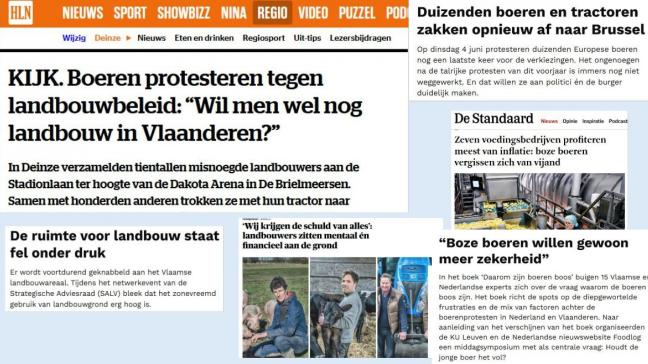 Landbouwers ervaren heel wat sociale en economische druk in hun omgeving.