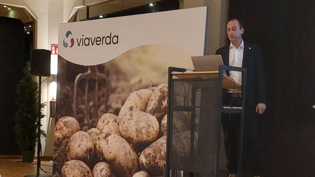 Karel Blomme, aankoper bij Clarebout, gaf de visie die de aardappelverwerker heeft op de teelt en de keten.