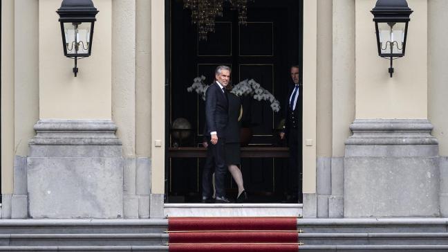Minister-president Dick Schoof trok op 3 juni naar de koning van Nederland om het ontslag van zijn regering aan te bieden.