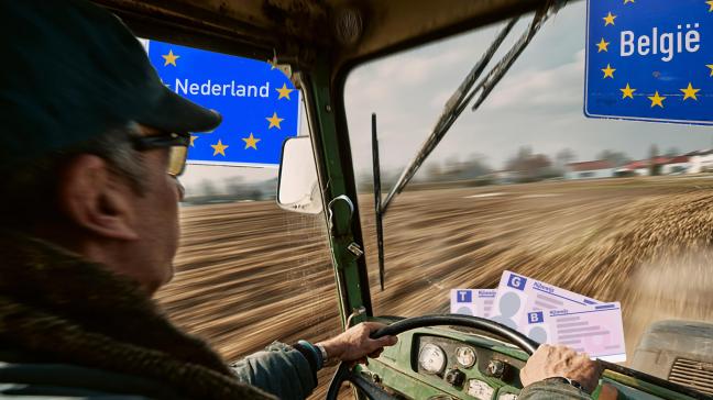 Voor sommige tractorchauffeurs is het afwachten welk rijbewijs ze vanaf 2026 nodig hebben in Nederland.