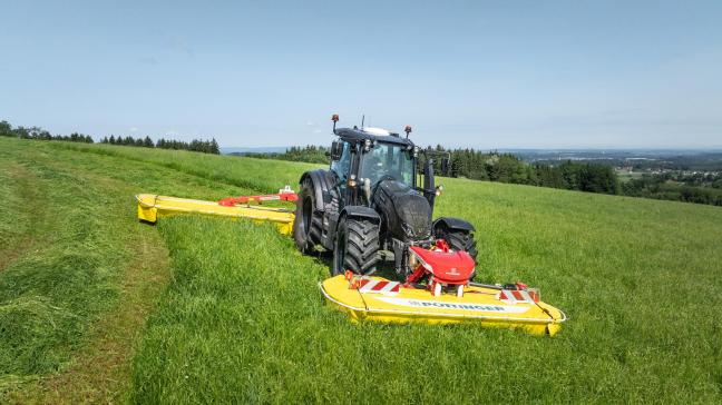 De Novacat F 3100 Opticurve-frontmaaier zal komend seizoen optioneel verkrijgbaar zijn met Profiline-comfortbediening.