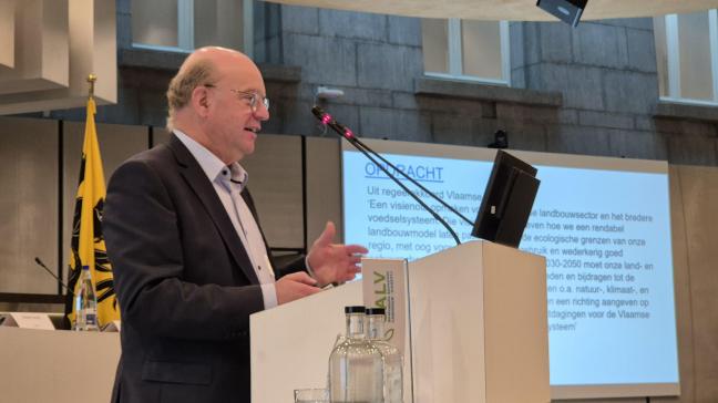 Guido Van Huylenbroeck staat aan het stuur van de Vlaamse landbouwvisie 2050.