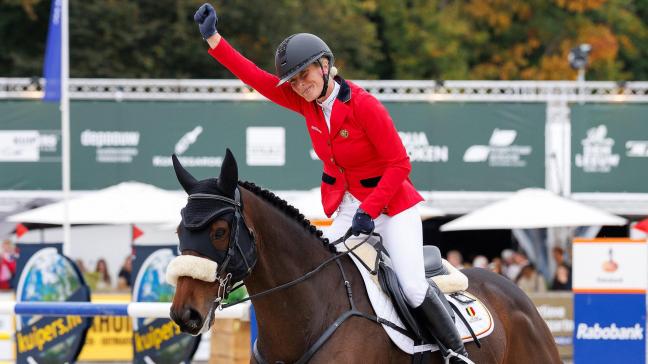 Onze landgenote Lara de Liedekerke schreef Belgische geschiedenis op Eventing Boekelo 2025.