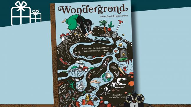 De cover van het boek over de talrijke geheimen van de bodem.