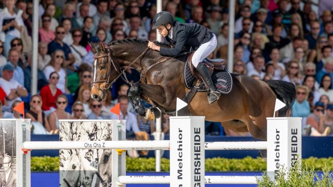 Niels van Rossem en Speedy van de Klapscheut lieten een schitterende tweede plaats optekenen bij de 7-jarigen.