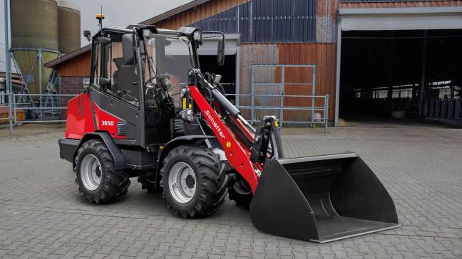 De nieuwe 3650-2 kreeg een comfortcabine mee.