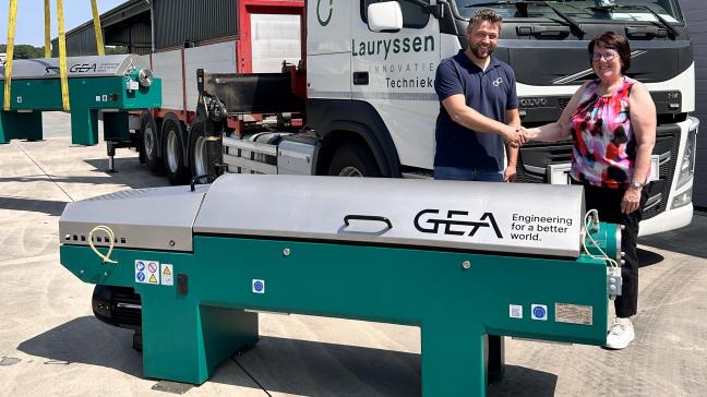 Lauryssen Techniek verdeelt in Vlaanderen de GEA-decantercentrifuges.