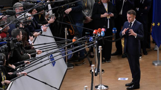 Macron wil geen overhaaste beslissingen over Mercosur. Zo meldde hij bij de start van de Europese top.