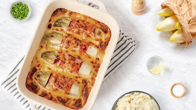 De klassieker ‘witloof met kaas en hesp in de oven’ is het favoriete gerecht van de Vlaming.