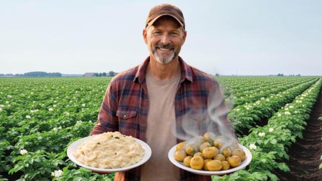 Is de landbouwer bereid om de hete aardappels ter hand te nemen, of belandt hij in de puree?