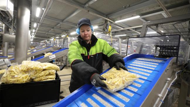 De tijdelijke werkloosheid bij Clarebout Potatoes geldt tot 23 maart.