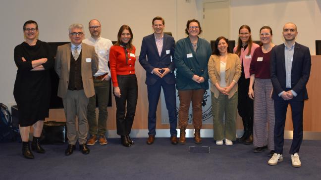 Enkele vertegenwoordigers van de intussen al 105 organisaties die de ‘position paper’ ondertekenden.