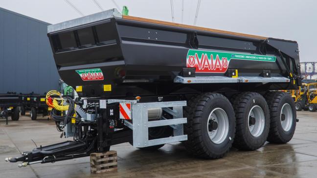 De nieuwe Vaia N 32 heeft een inhoud van circa 16,5 m3.