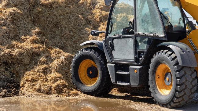 De Multimax MP 527 is specifiek voor wielladers ontwikkeld.